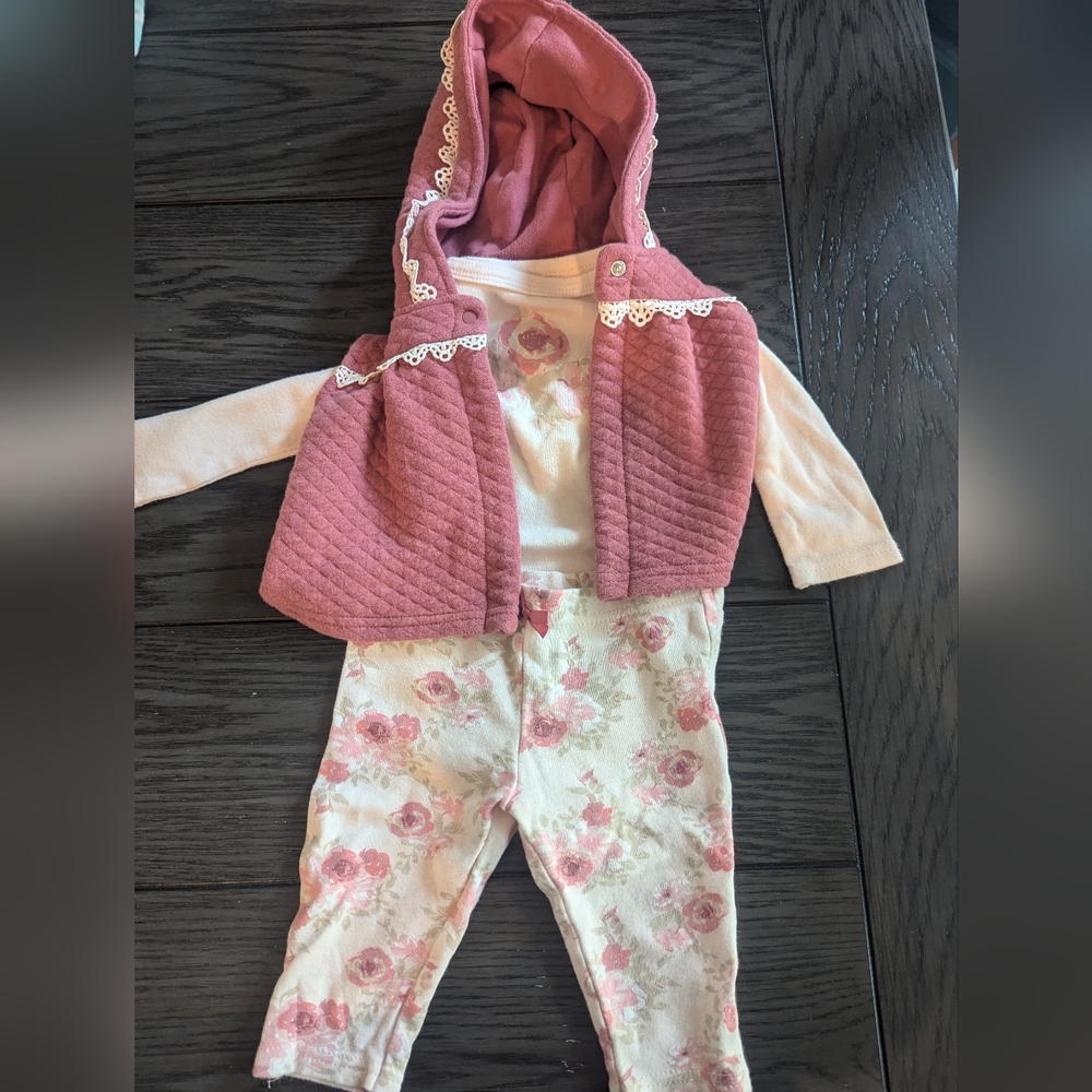 3 piece 6-9 month set